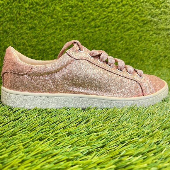 UGG Shoes - UGG Milo Glitter Womens Size 7‎ Pink White Athletic Walking Shoes Sneakers